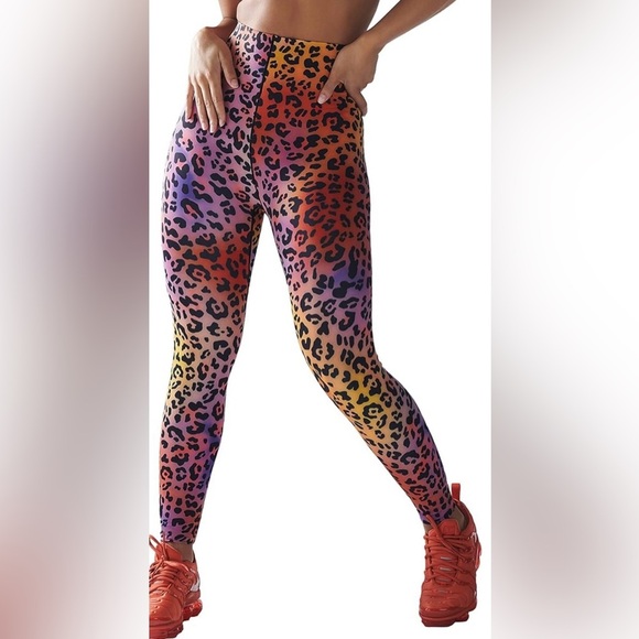 SAVAGE X FENTY animal print leggings 1x(16-18) NWOT - Picture 1 of 8